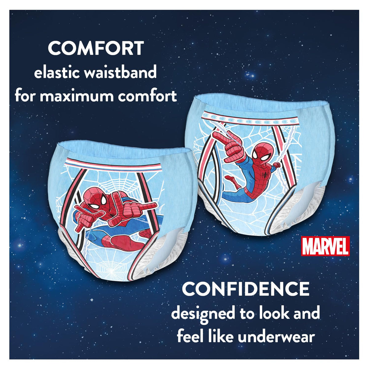 HUGGIES DryNites, Pyjama Pants, Boys 4-7 Years (17-30KG), 64 x bedwetting Pants, Up to 100% Leak Free Nights