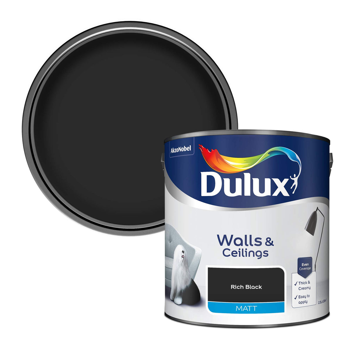 Dulux Tester Paint, White Mist, 30 ml (Pack of 1)