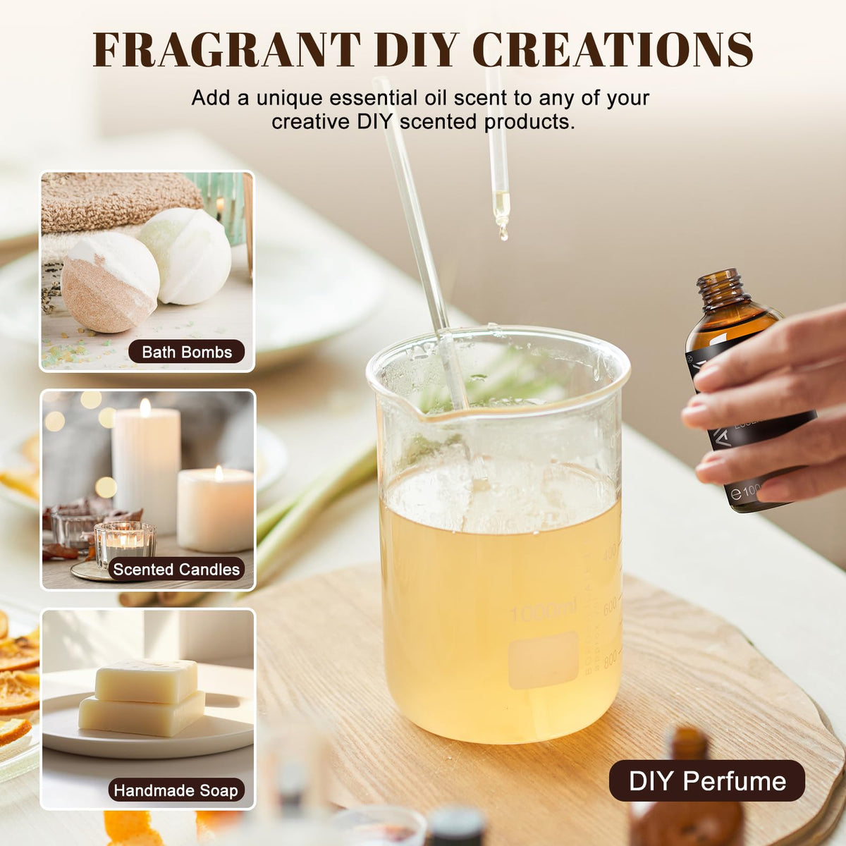MAYJAM Peppermint Essential Oil 100ML - Premium Diffuser Oil