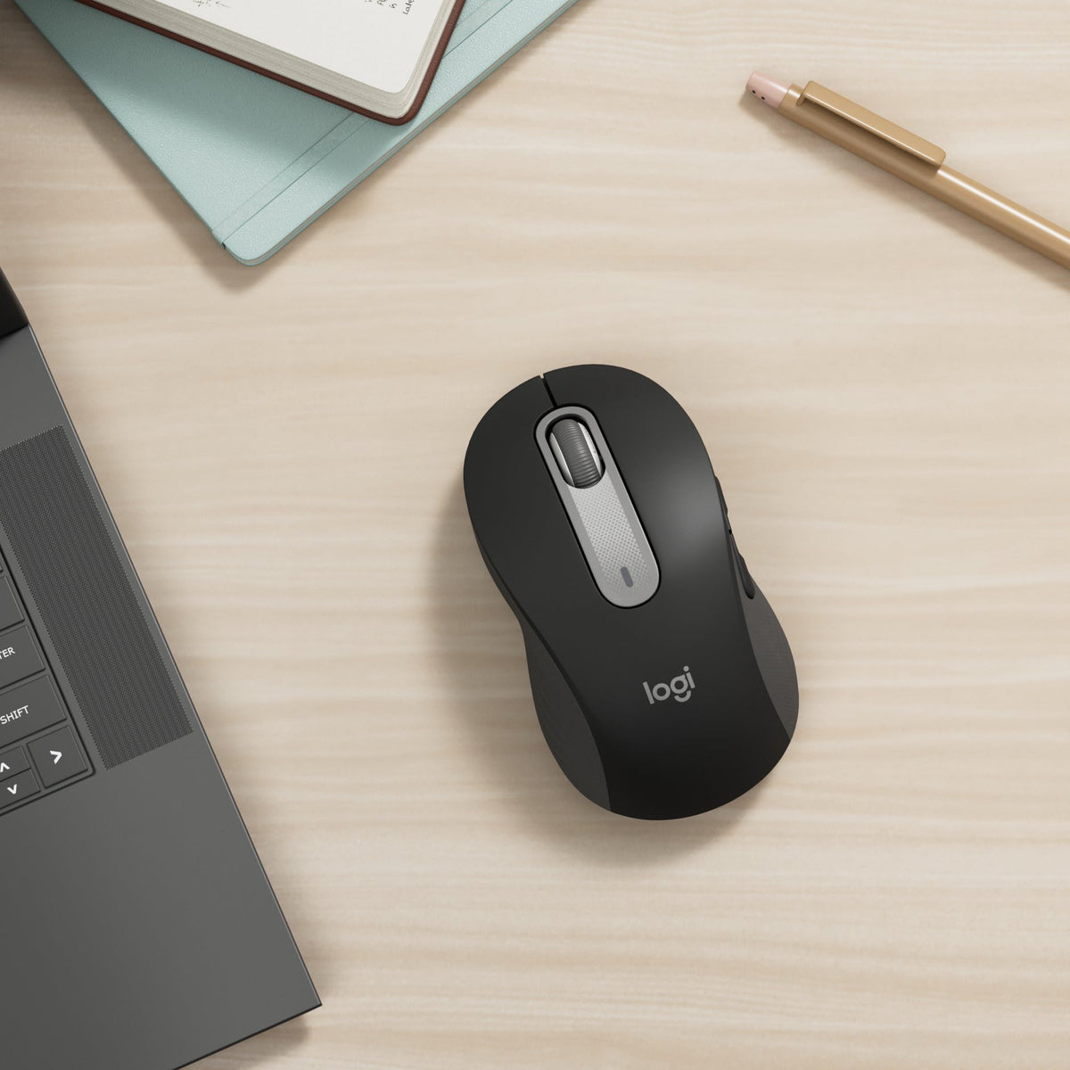 Logitech Signature M650 L Full Size Wireless Mouse - For Large Sized Hands