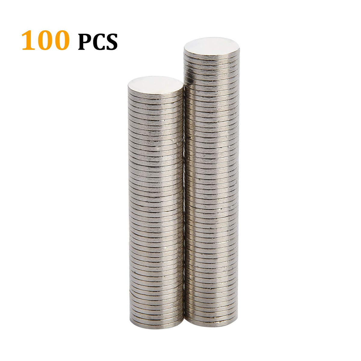 Yizhet 50 PCS 8 * 1mm Magnets, Small Mini yet Strong, Neodymium for Craft