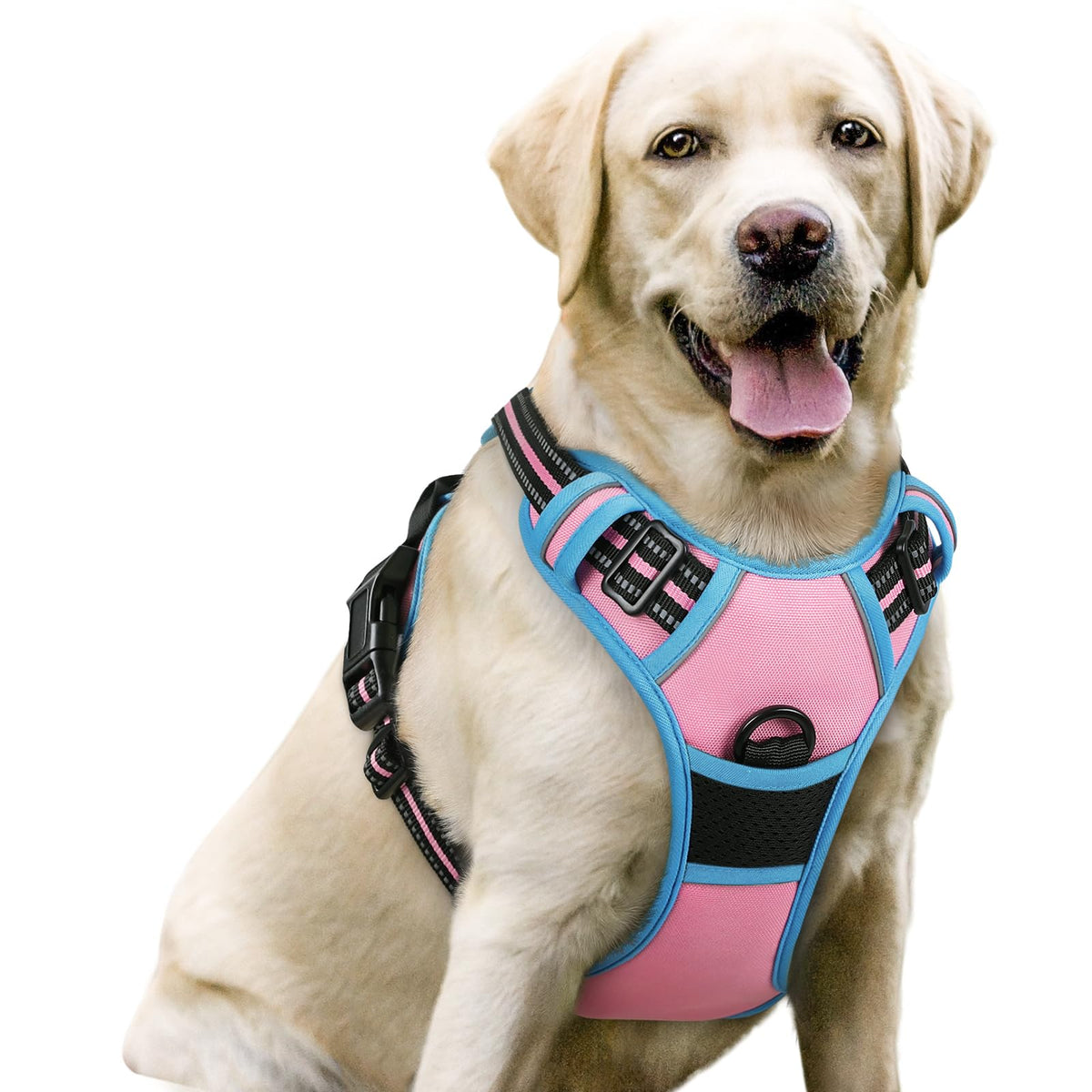 rabbitgoo Dog Harness Large Dog, No Pull Vest with Front Clip & Handle