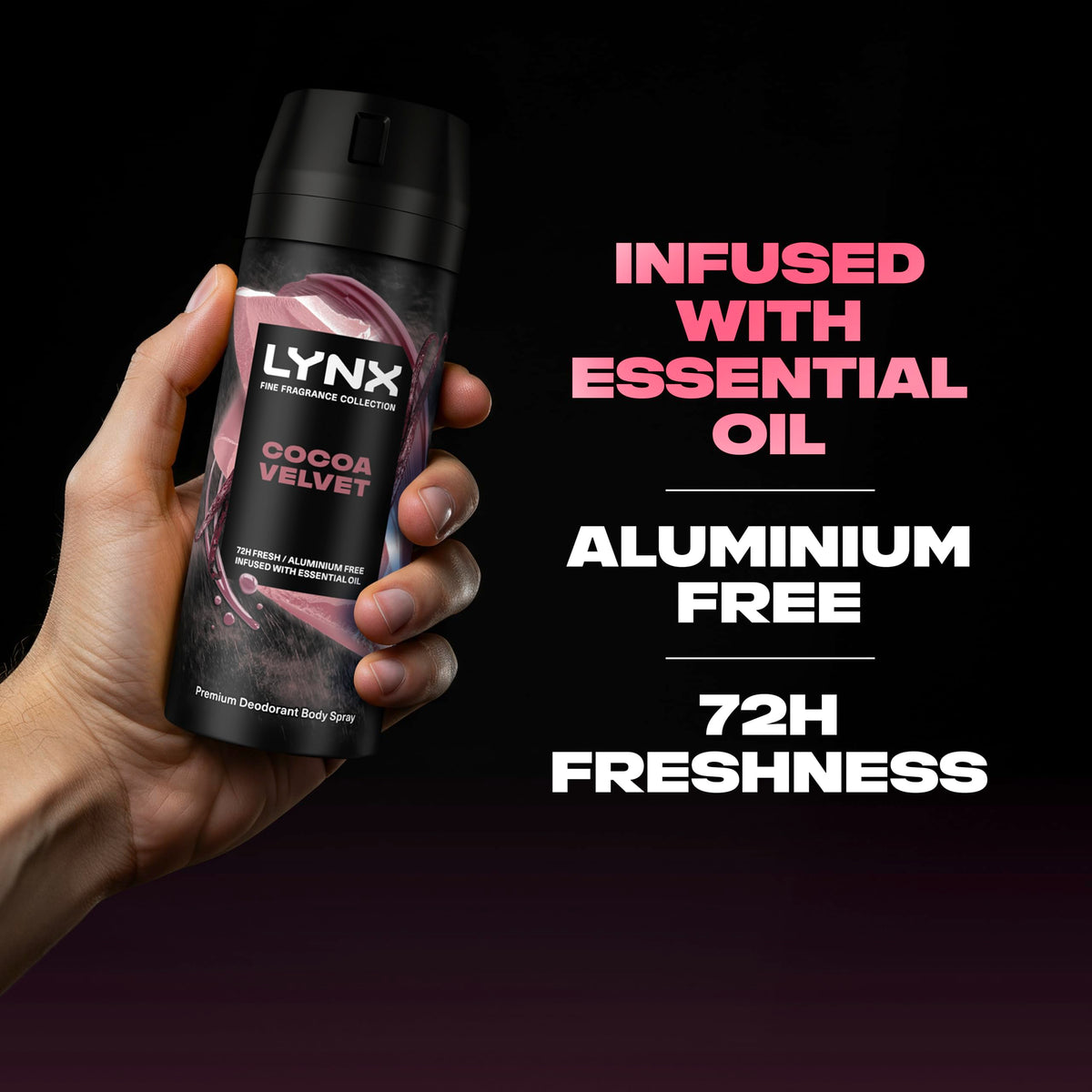 Lynx Fine Fragrance Collection Marshmallow Smoke Premium Body Spray 150 ml