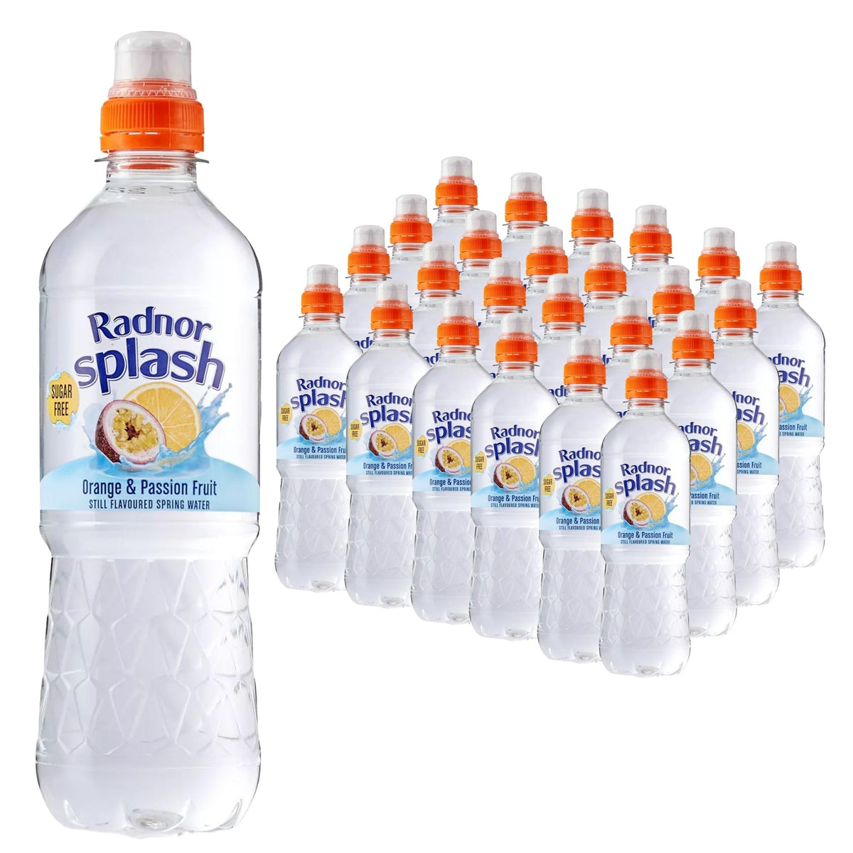 Radnor Splash Flavoured Water Sugar Free 500ml - Pack of 24 (Strawberry)