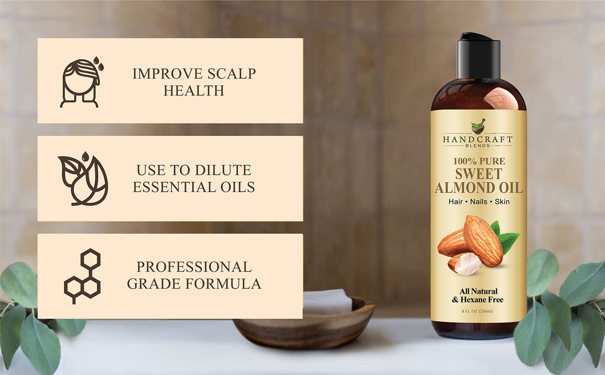 Handcraft Blends Sweet Almond Oil - 118 ml