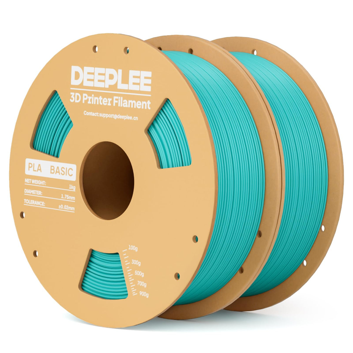 DEEPLEE PLA Filament 1.75mm, Basic 3D Filaments Beige 1kg