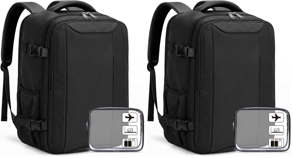 Xkdoai for Ryanair Cabin Bags 40x30x20,Backpack with TSA Approved Clear Bag