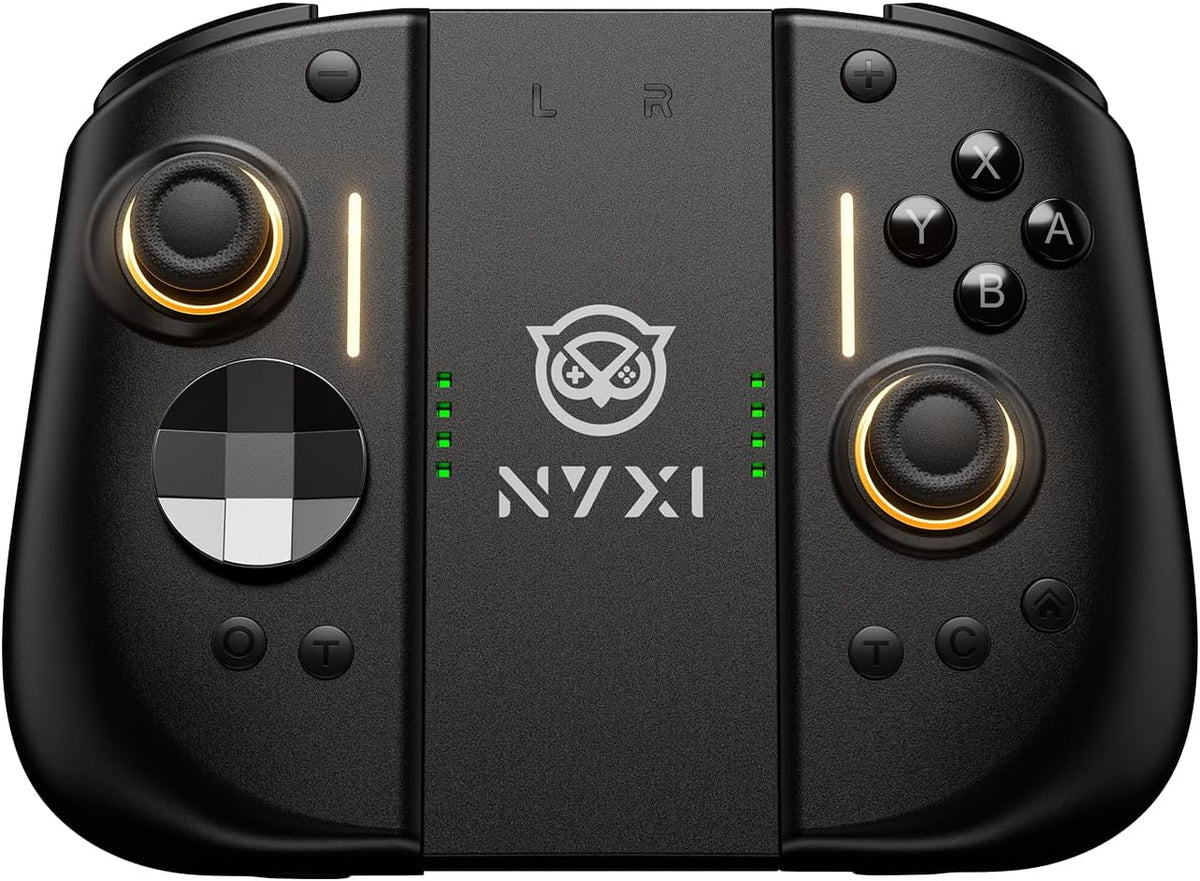 NYXI Hyperion 3 Switch 2 Controller – World's First Third-Party Wireless Controller for Switch 2, 9-Axis Gyro, Hall Effect Joysticks, Full Mechanical Button, Dual Back Button & Adjustable Vibration