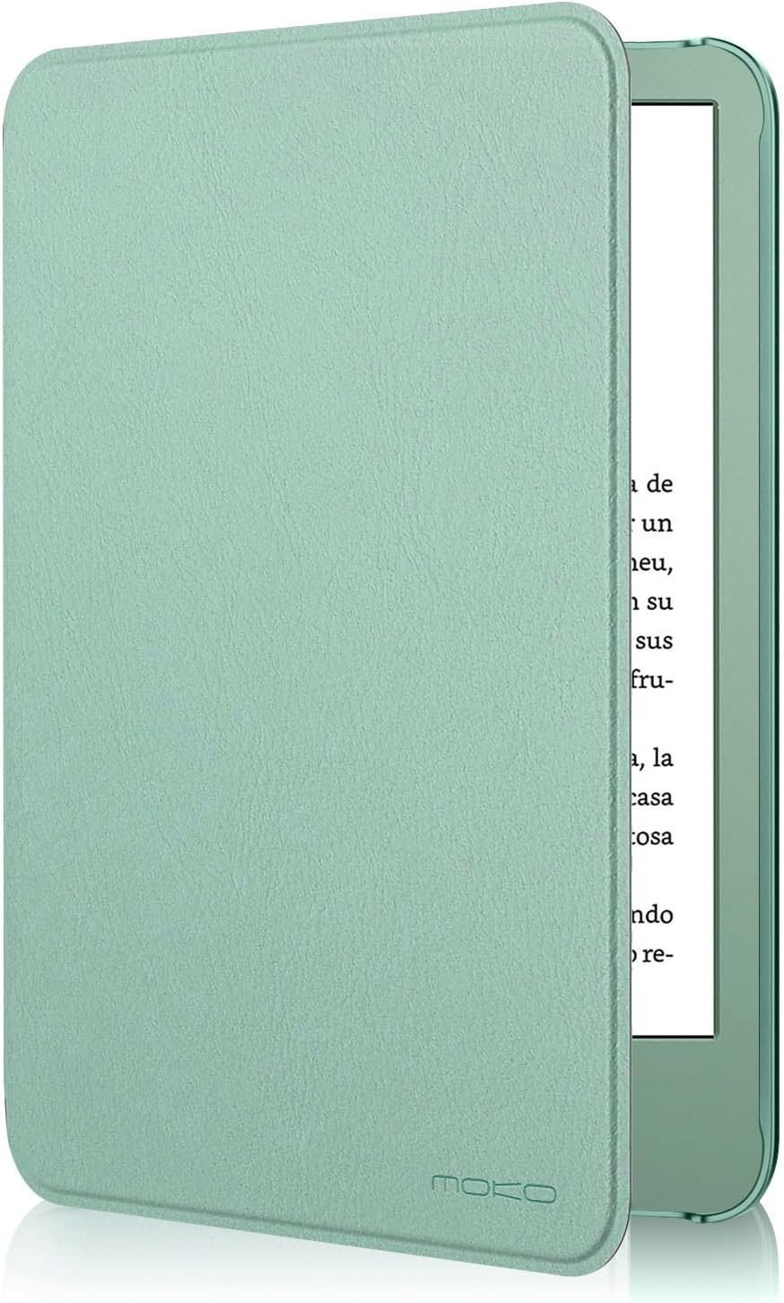 MoKo Case for 6" Amazon Kindle Basic 11th Gen 2024/2022, Matcha