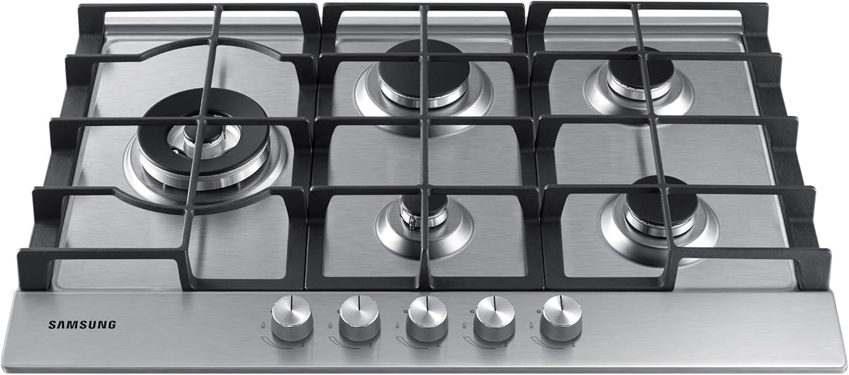 Samsung Ceramic Hob with 4 Cooking Zones, With Touch Control, Colour: Black, Material: Glass, C61R2AEE