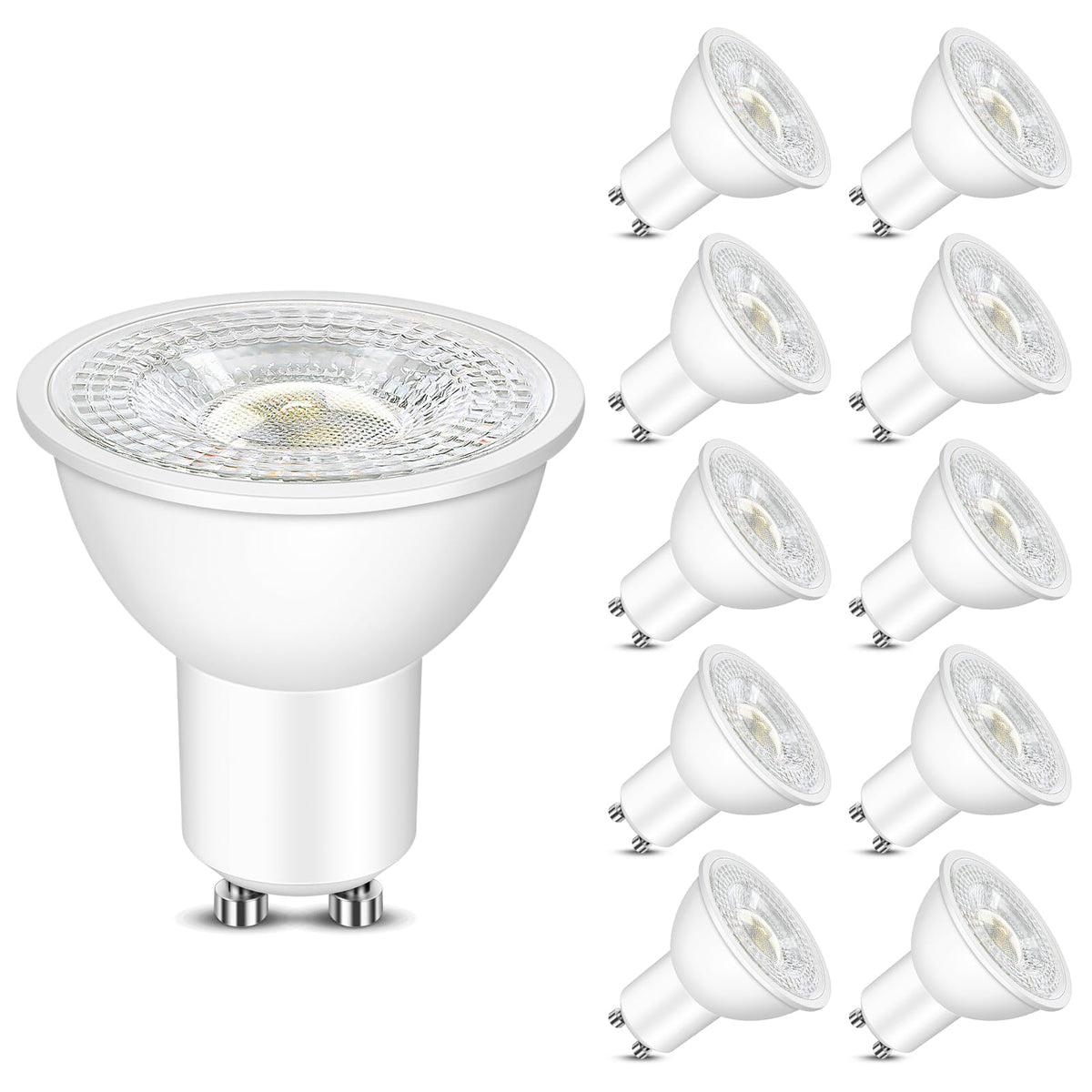 Morotty GU10 LED Spotlight Bulbs, GU10 LED Bulbs 5W Neutral White 4000K