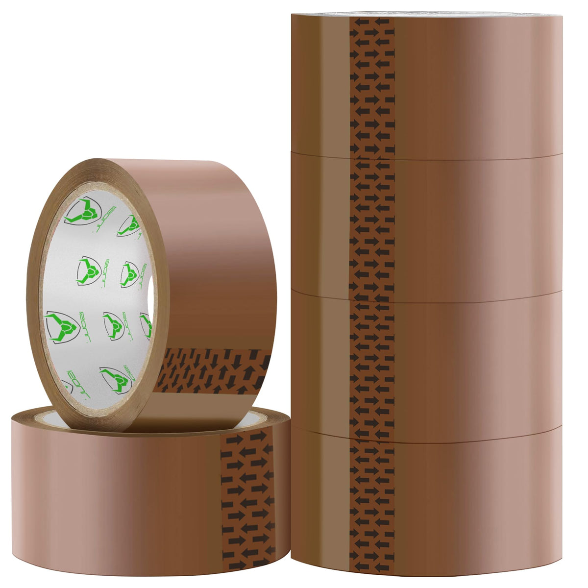 iSOUL Parcel Tape, 6 Rolls Packing Tape Strong Heavy Duty Fragile Tape 48mm x 66m For Packing Boxes Packaging Tape Moving tape Parcel Tape Strong Fragile, Packing Tape Strong for Moving House