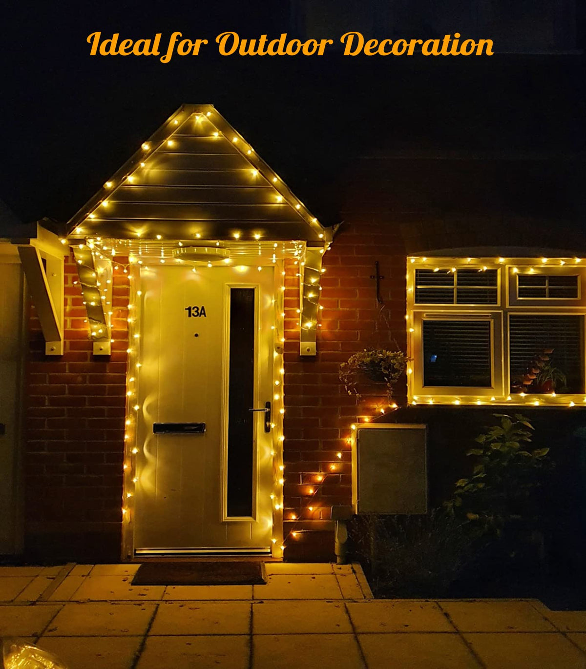 cshare LED Fairy Lights, 5M/16.4Ft 50LEDs with Timer (6 Hours ON | 18 Hours Off) is Battery Operated for Room,Patio,Halloween,Christmas,Indoor/Outdoor Decoration| Cool White