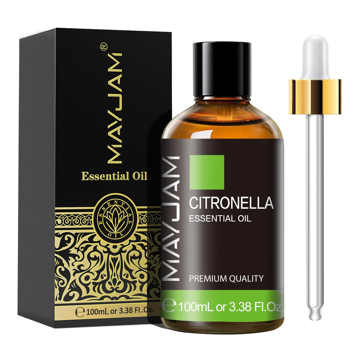 MAYJAM Peppermint Essential Oil 100ML - Premium Diffuser Oil