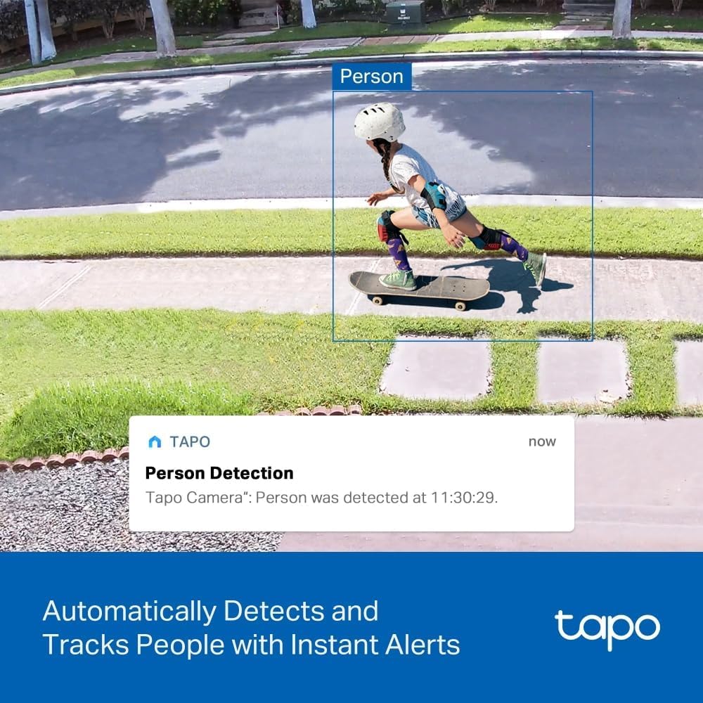 Tapo TC90 KIT 2K 3MP Solar Pan/Tilt Outdoor Security Camera Wireless