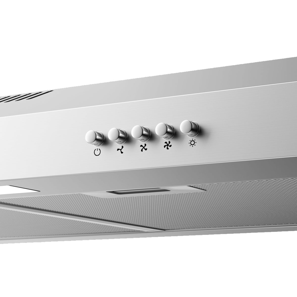 CIARRA 60cm Visor Cooker Hood Undercabinet Hoods Stainless Steel Wall Mounted Kitchen Extractor Fan Model CBCS6903