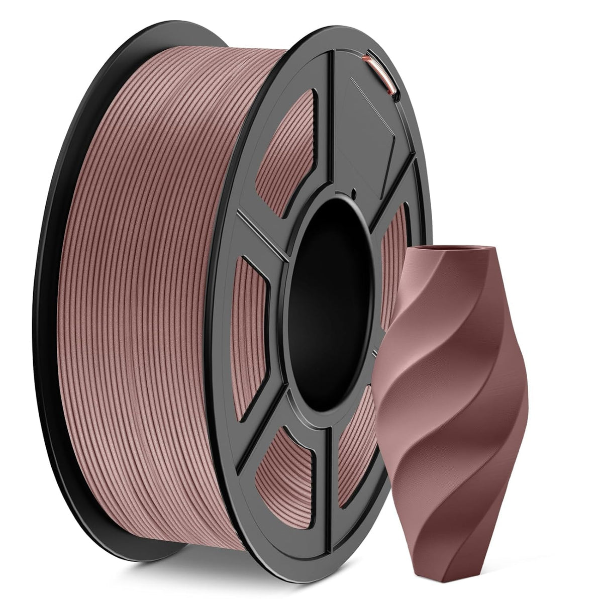 JAYO PLA 3D Printer Filament 1.1KG Black, PLA Filament 1.75mm, Dimensional Accuracy +/- 0.02mm, Neatly Wound Filament, Fits Most FDM Printer.