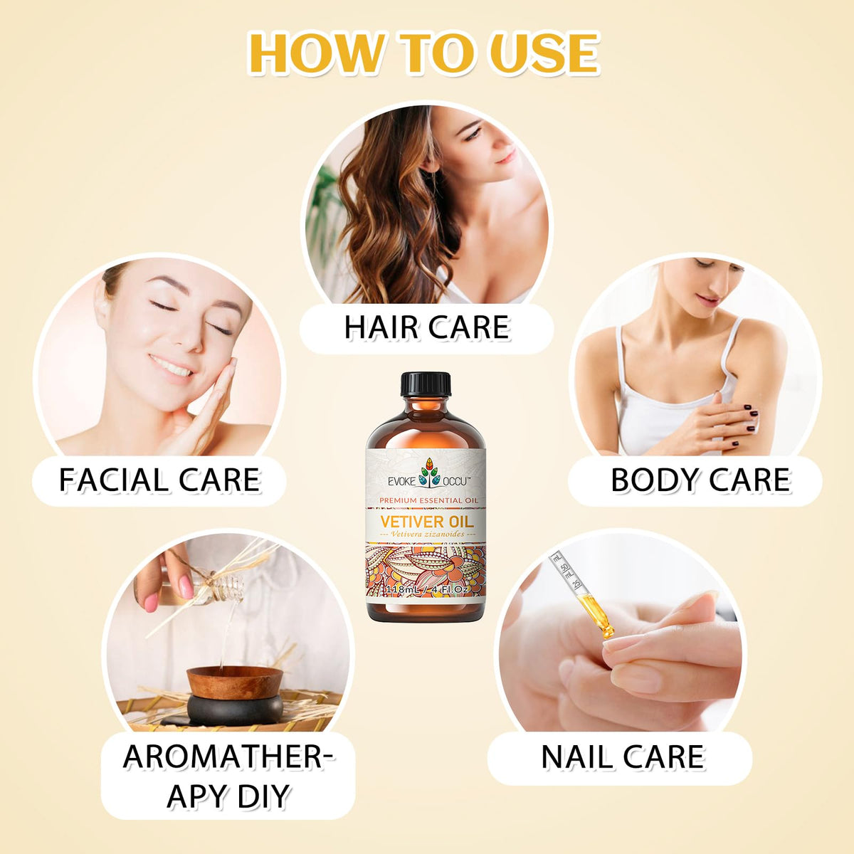 EVOKE OCCU Myrrh Essential Oil for Diffuser, Candle & Skin