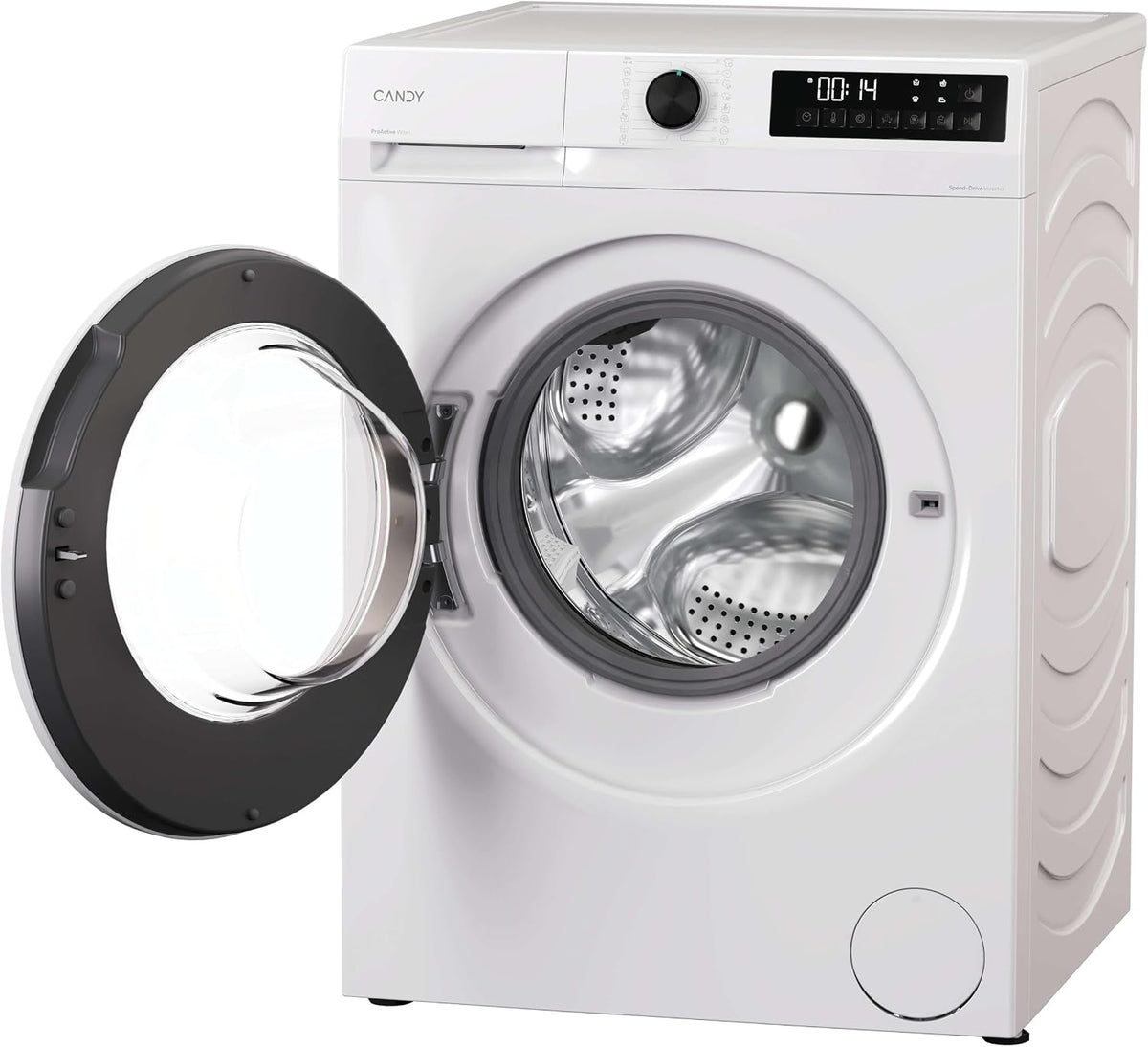 Candy Quick Pro Washing Machine, 8kg, White, A-20%, 1400 RPM