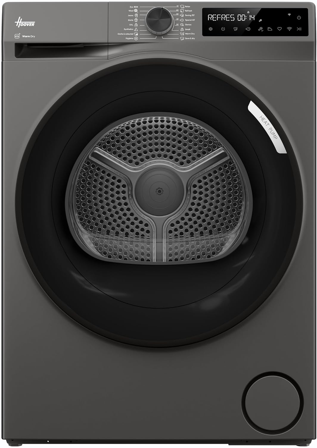 Hoover Pro Dry Series 3 Heat Pump Tumble Dryer, 10kg, Graphite, A++