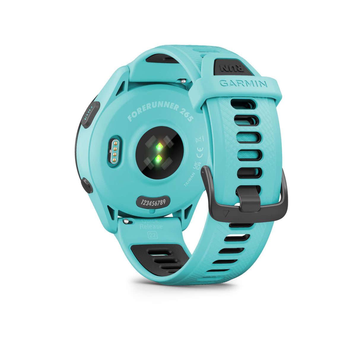 Garmin Forerunner 265S, 42mm GPS running smartwatch, Whitestone