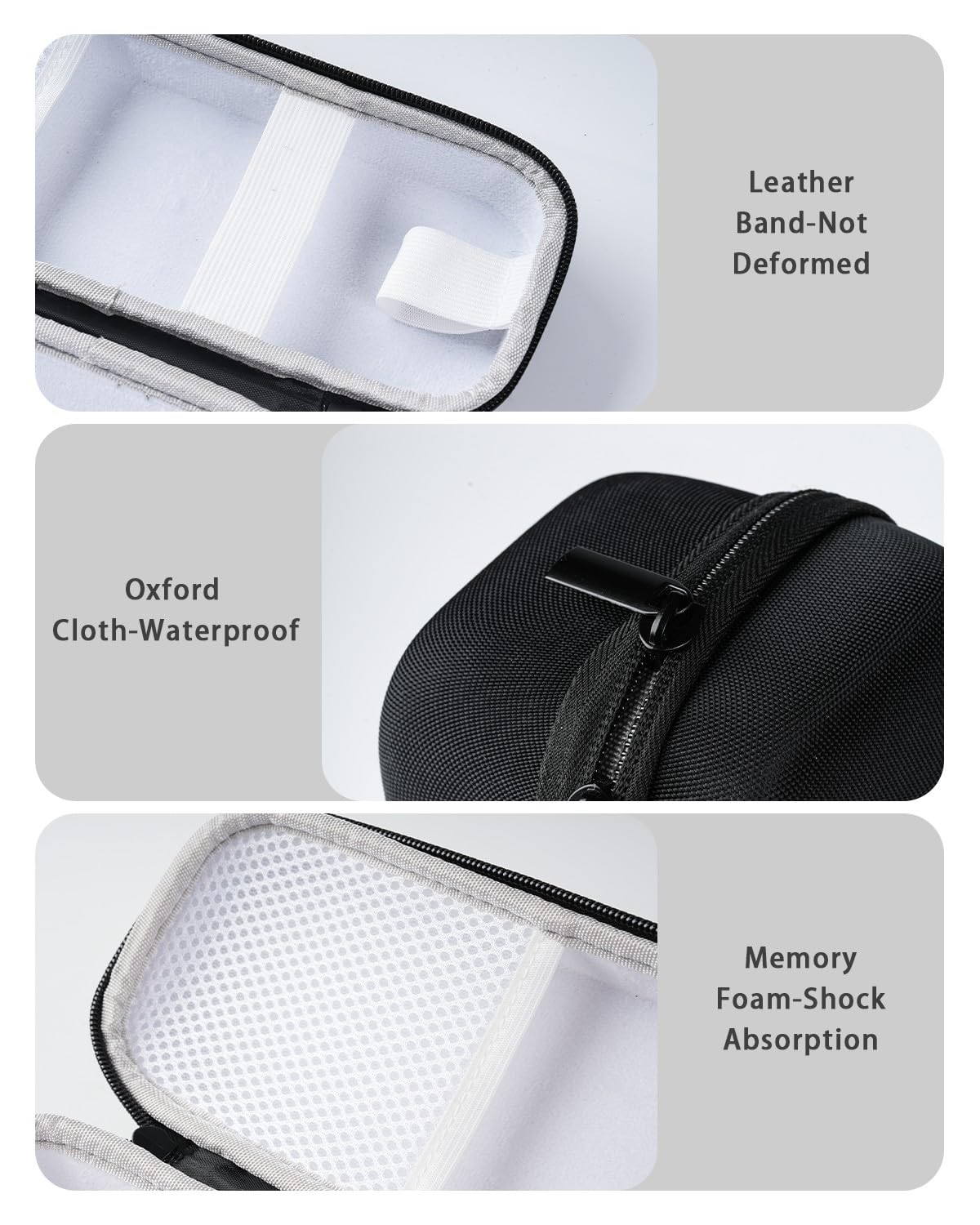 Portable Thermal Printer A4 Inkless Wireless Bluetooth Small Mobile - Black