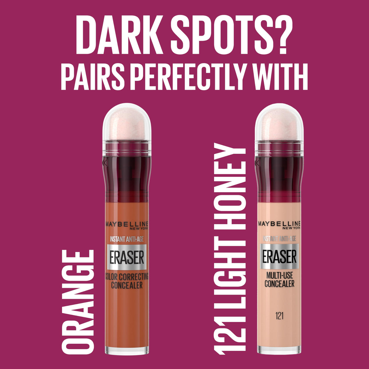 Maybelline Instant Anti Age Eraser Eye Concealer, Dark Circles and Blemish Concealer, Ultra Blendable Formula, 149 Deep Bronze