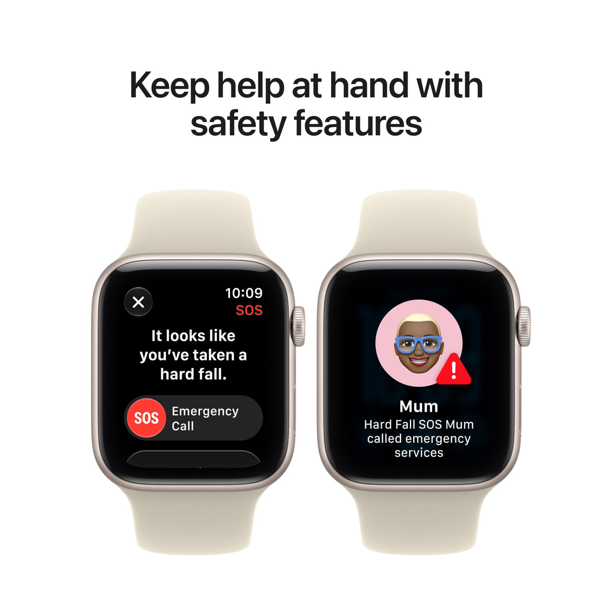 Apple Watch SE 3 GPS 40mm Smartwatch with Starlight Aluminium Case with Starlight Sport Band M/L. Fitness and Sleep Trackers, Heart Rate Monitor, Always-On Display, Water Resistant