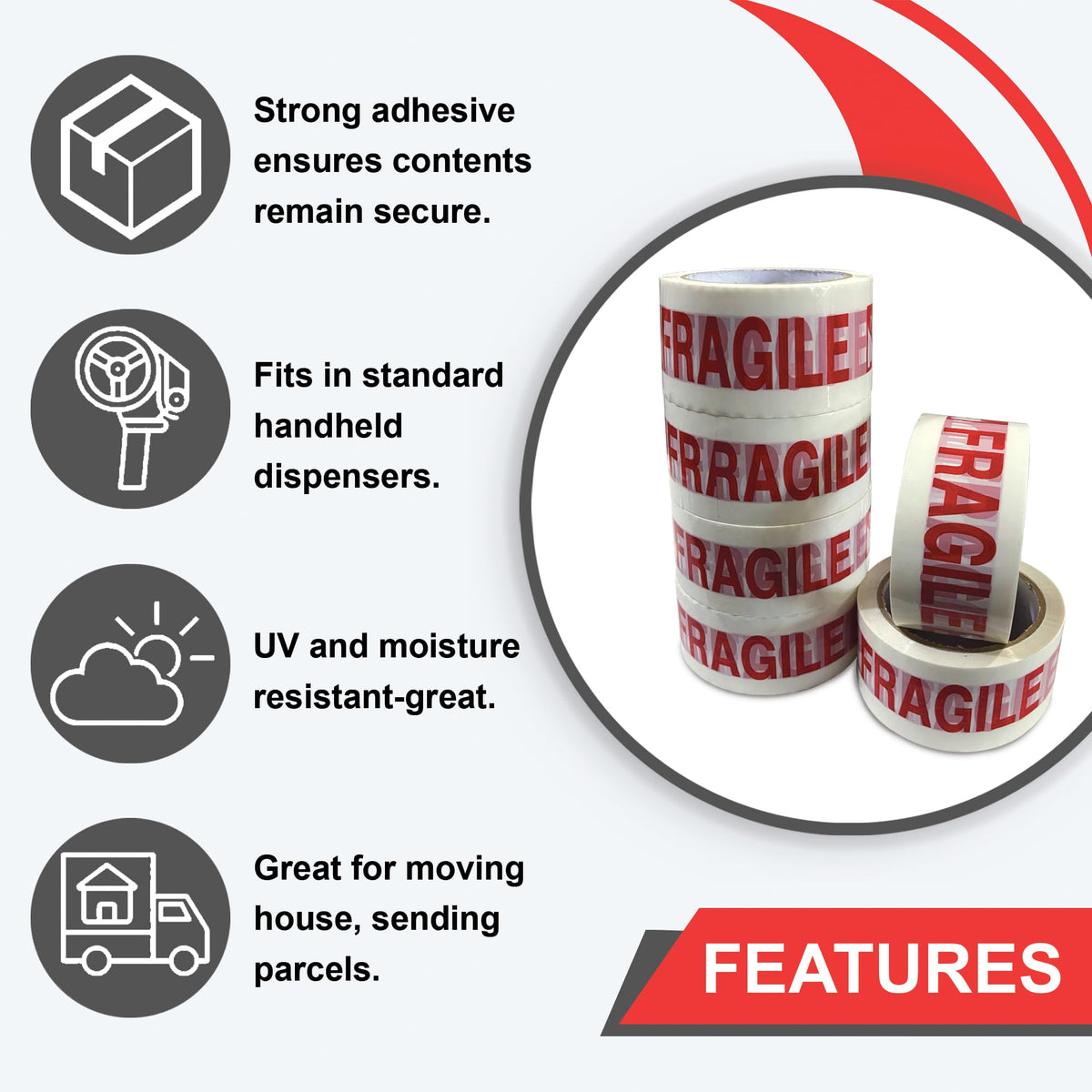 JeeJaan® 3 Rolls of Yellow Duct Tape 50mm x 50m Heavy Duty Waterproof Gaffa Tape for Electrical Plumbing Use Strong Adhesive Durable Ideal for Sealing Fixing and Wrapping Projects