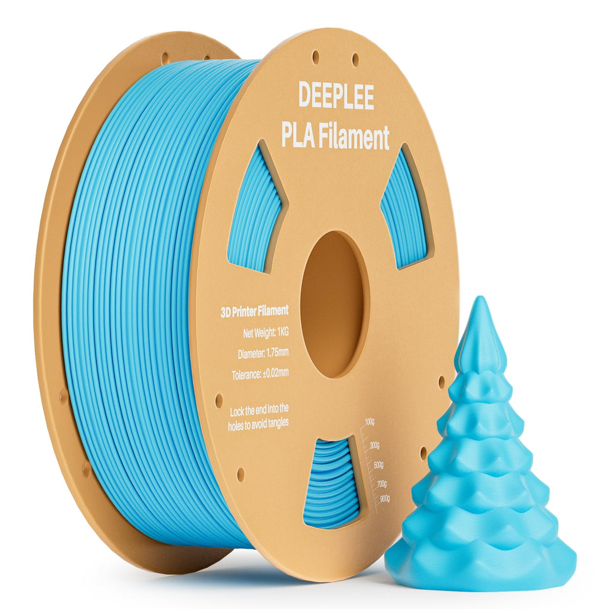 DEEPLEE PLA Filament 1.75mm White 1kg