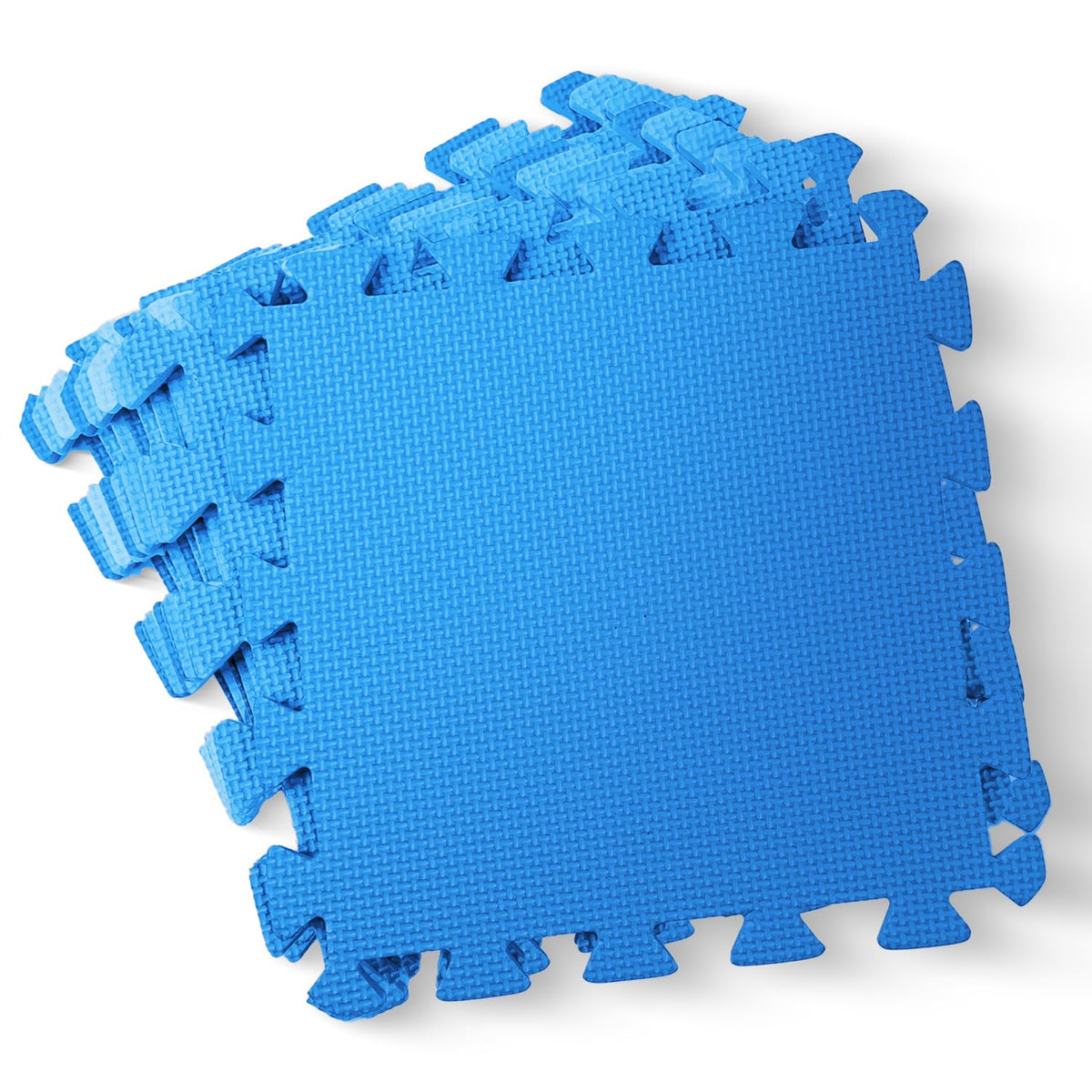 kidoola Foam Baby Play Mat (29x29cm) – Thick & Soft EVA Foam Interlocking Floor Tile Matting for Children – Large Multi Colour, Safe & Comfortable 7mm Thick Play Flooring (9pc)