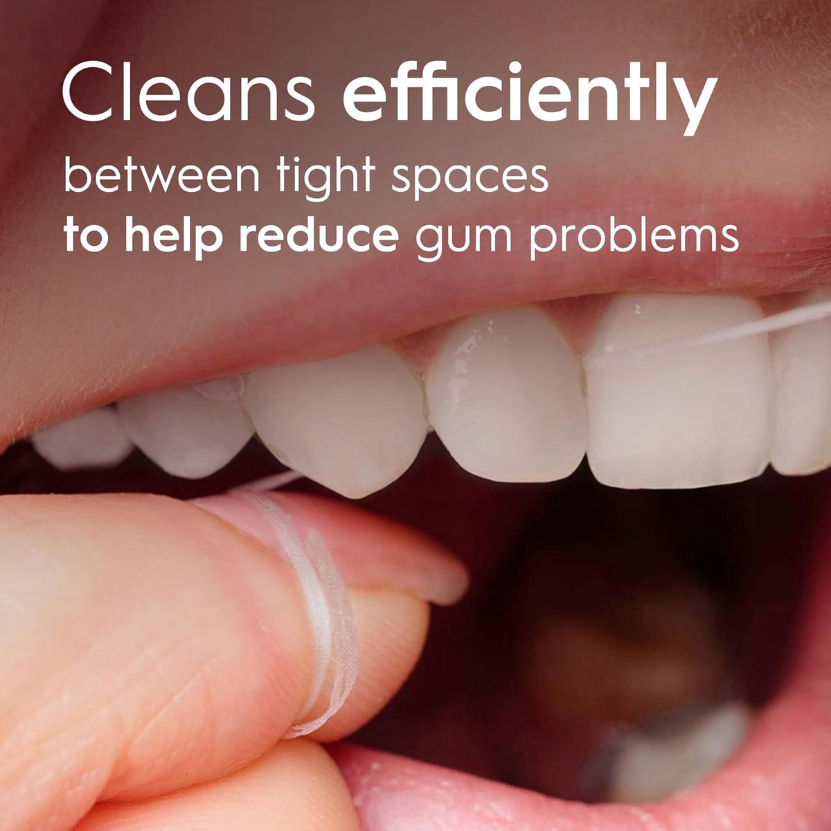 Oral-B Essential Floss - Removes Plaque - Waxed Dental Floss for Tight Spaces - Shred-Resistant - Mint - 2x50M Roll