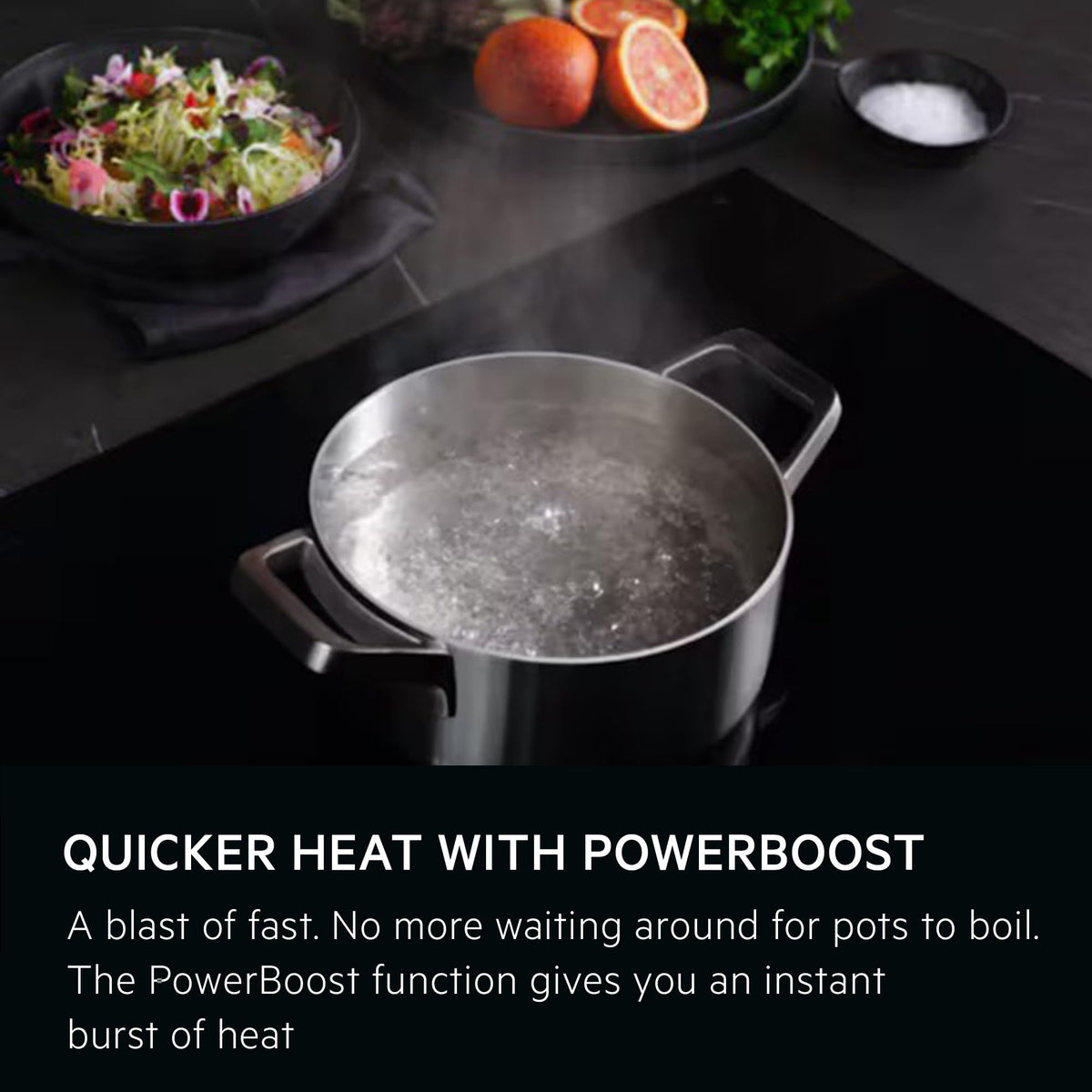 AEG Induction Hob IKB64401FB, 59 cm, 4 Zones