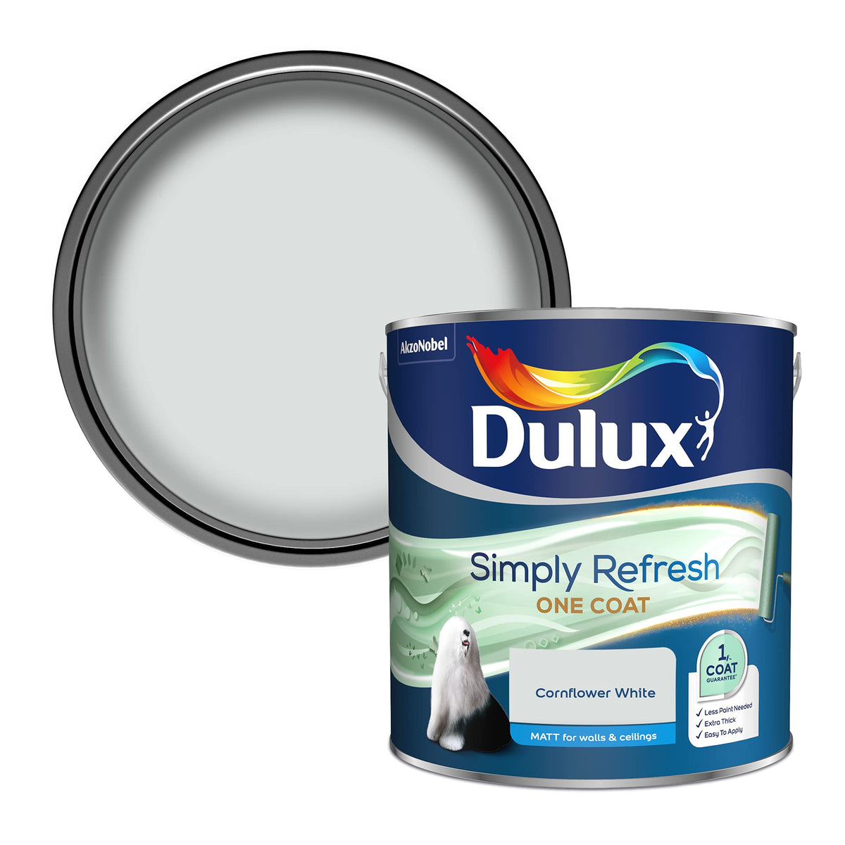 Dulux Tester Paint, White Mist, 30 ml (Pack of 1)