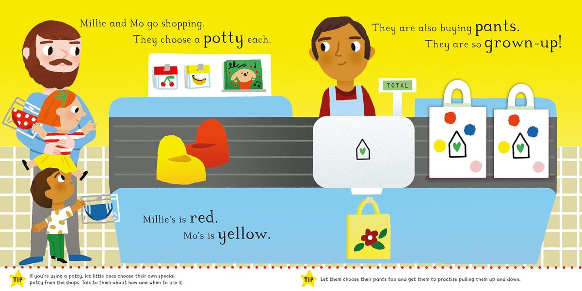 No More Nappies: With helpful tips for potty training (Campbell Big Steps, 2)