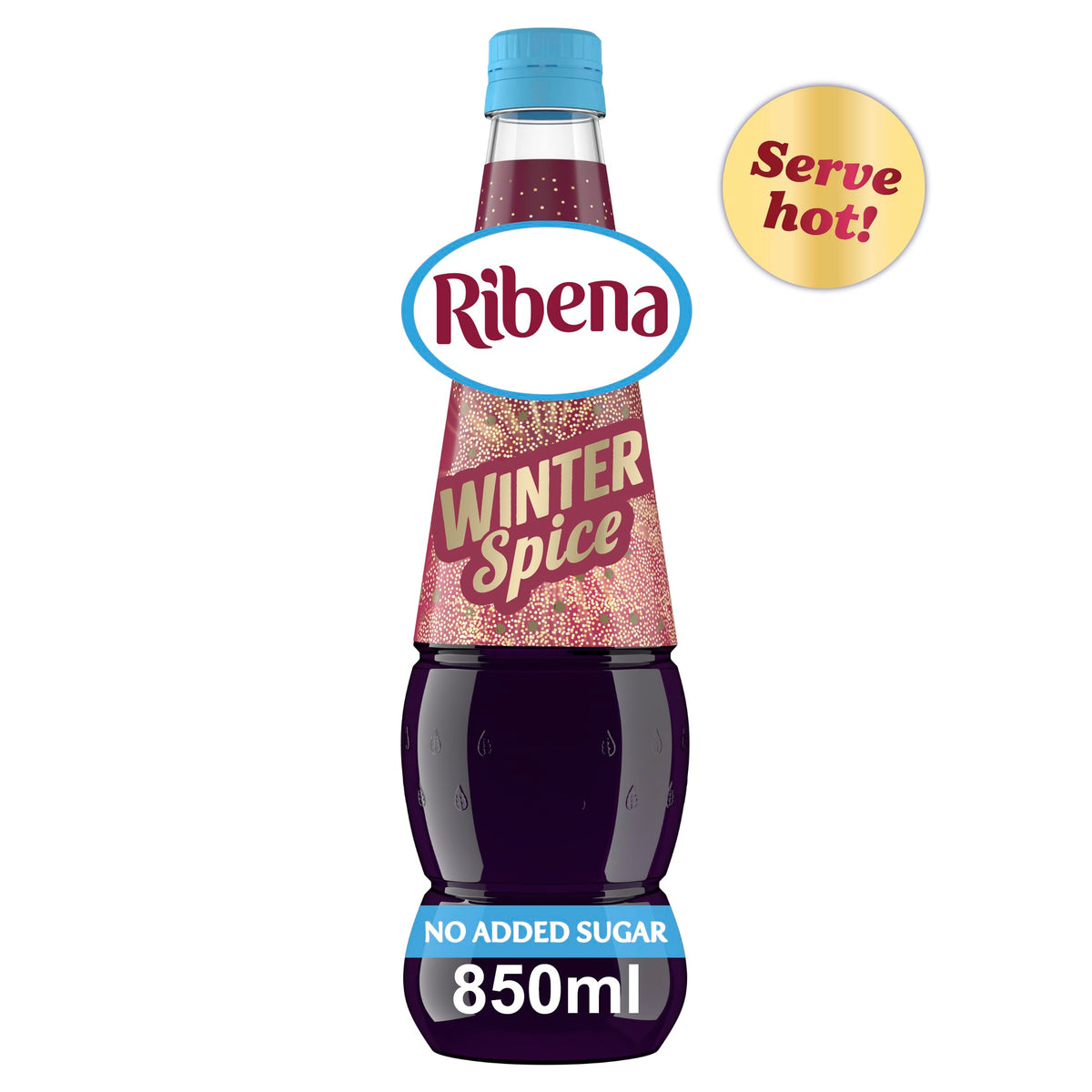 Ribena Blackcurrant Squash 1.5L – Real British Blackcurrants | Rich in Vitamin C | No Artificial Colours or Flavours | 100% Recycled Plastic Bottle