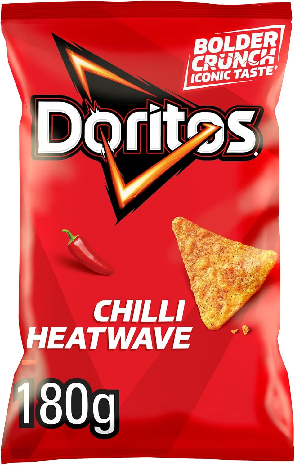 Doritos Chilli Heatwave Tortilla Chips Sharing Bag Crisps 180g