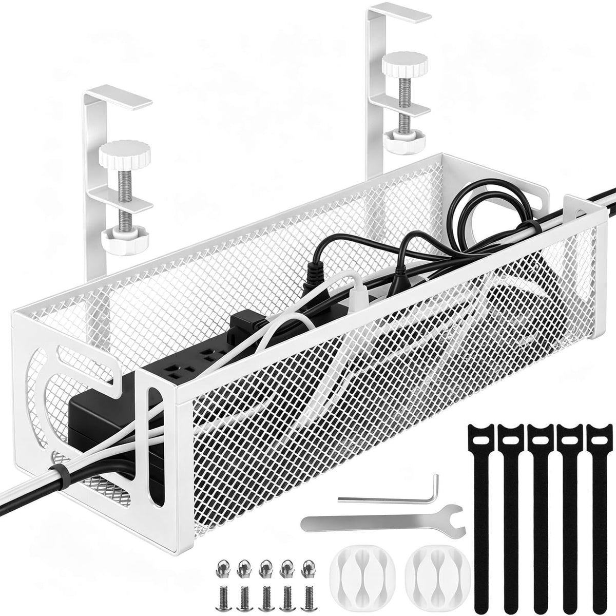 Cable Management, Under Desk Cable Management, Desk Cable Tidy