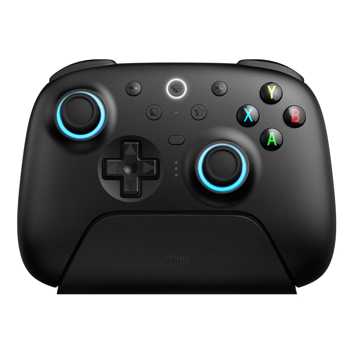 8Bitdo Ultimate 2 Wireless Controller for Windows & Android, Gaming Controller with TMR Joysticks, Switchable Hall Effect/Tactile Triggers, Motion Control, RGB Fire Ring, 8Speed Wireless Tech, Purple