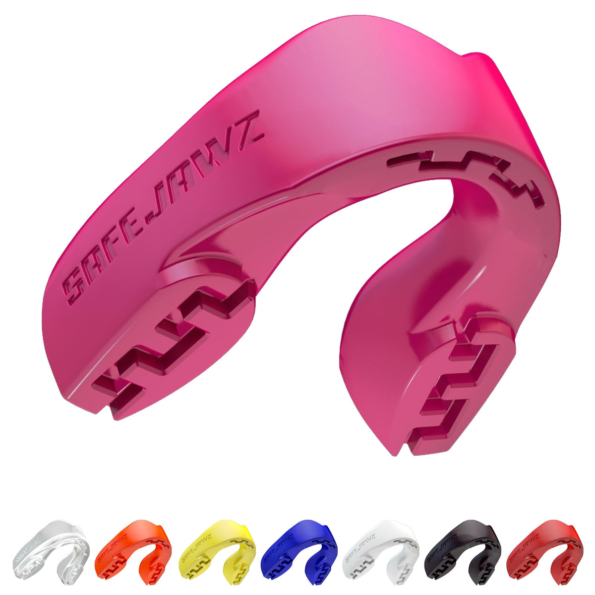 SAFEJAWZ Mouth Guard, Slim Fit Gum Shield for Adult & Junior with Case