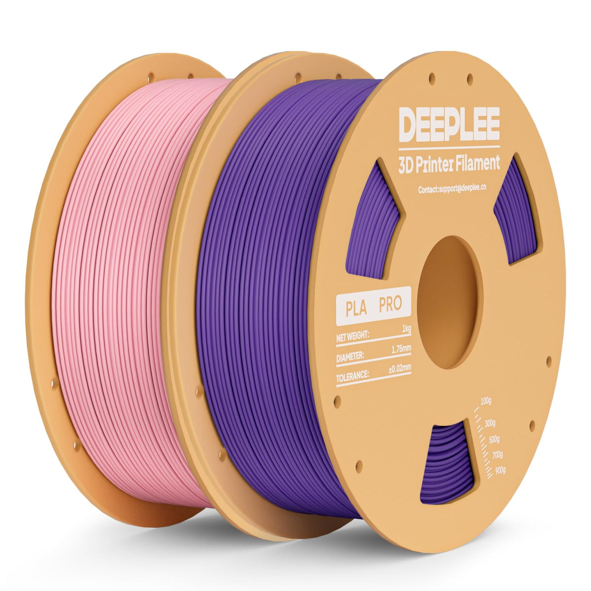 DEEPLEE PLA Filament 1.75mm PLA Pro White*1