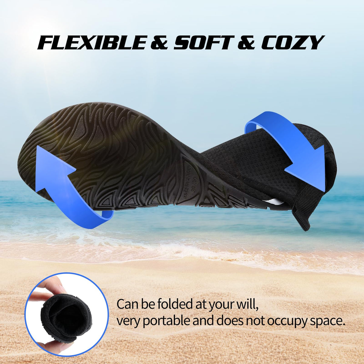Swim Water Shoes Aqua Socks Barefoot for Sea Beach Swimming Shoes Pool Ladies Women Mens