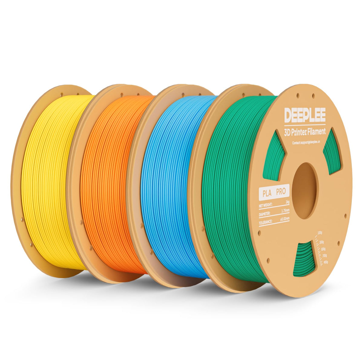 DEEPLEE PLA Filament 1.75mm PLA Pro White*1