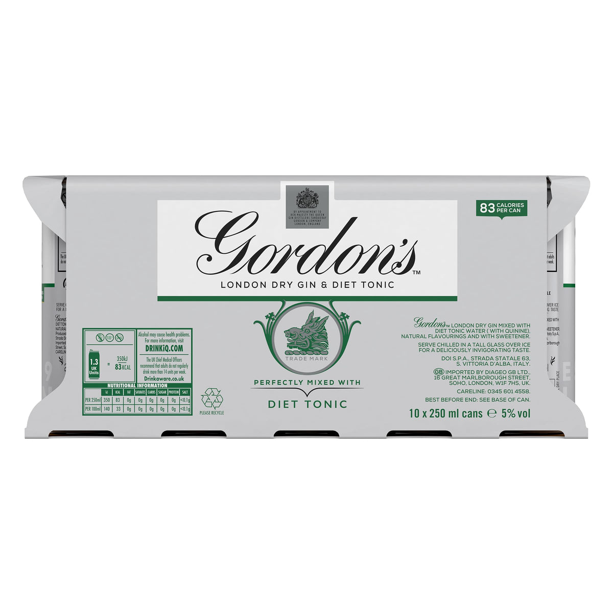 Gordon's Tropical Passionfruit Distilled Gin | 37.5% vol | 70cl | Tropical Passionfruit Flavours with Juniper Notes & Gin Botanicals | Enjoy in a Glass with Tonic