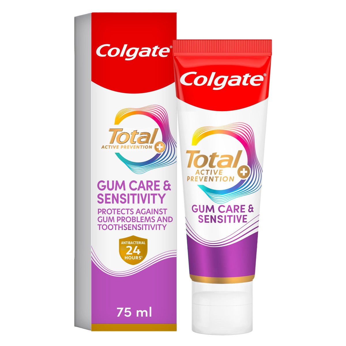 Colgate Total Active Prevention+ Decay + Erosion Defence Toothpaste, 75ml