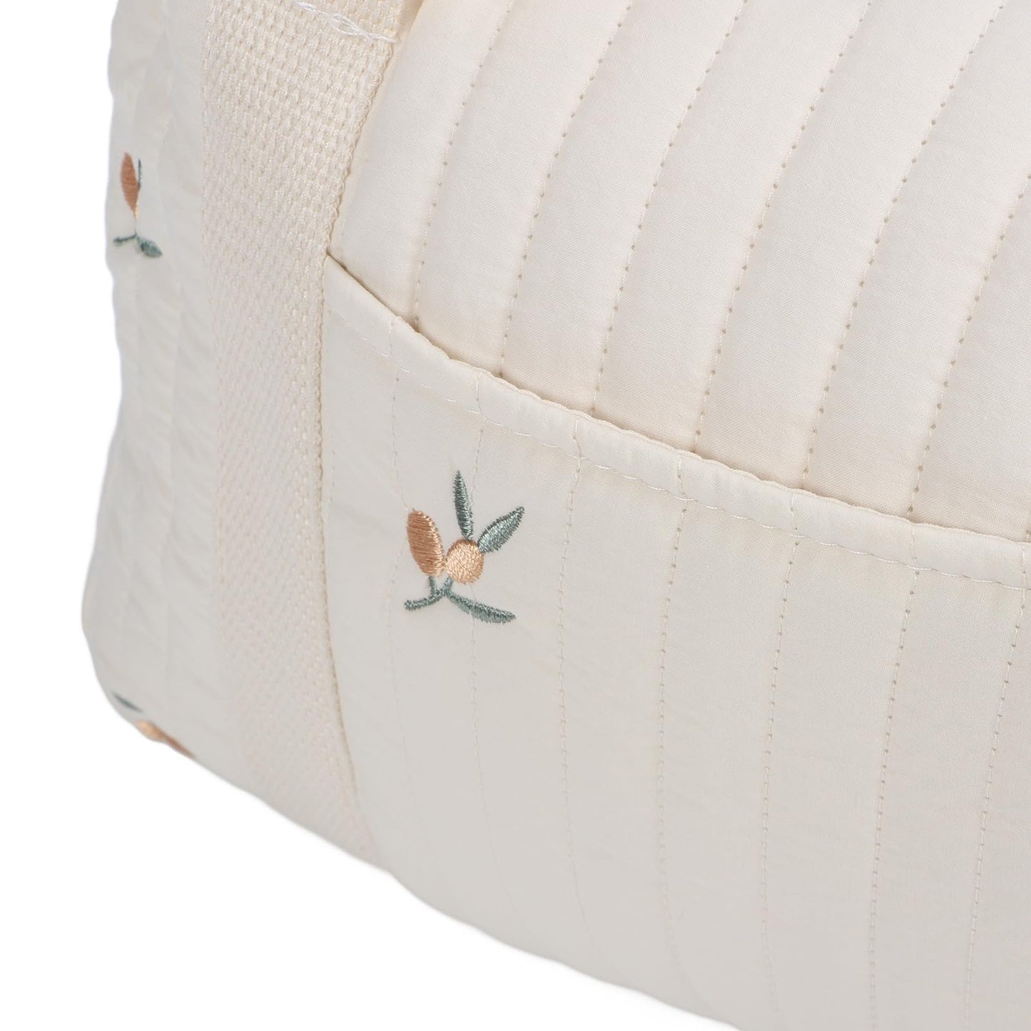 Baby Stroller Storage Bag, Cotton Cloth Reusable Handbag Pram Organiser Bag Multifunctional Pushchair Organiser with Zipper Pockets for Pram Travel 32x12x25cm (#3)