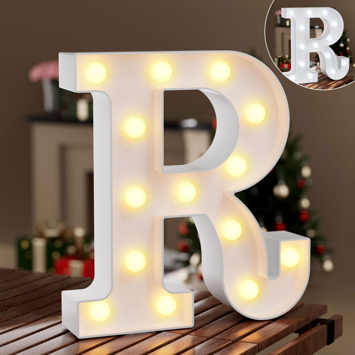 Ledido Pink Glitter Light Up Number 80 for 80th Birthday Decorations