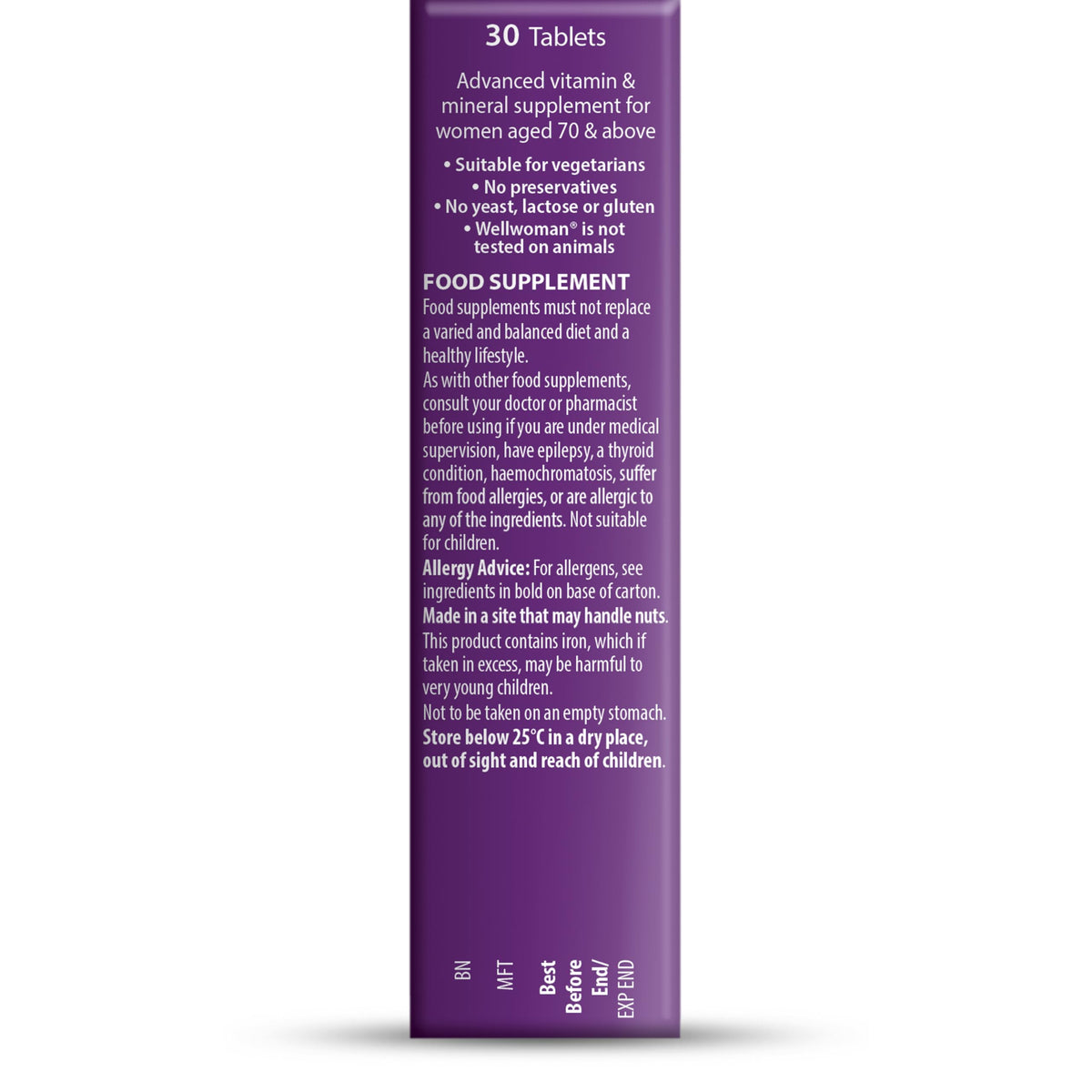 Wellwoman 50+, 30 Tablets, Pack of 1