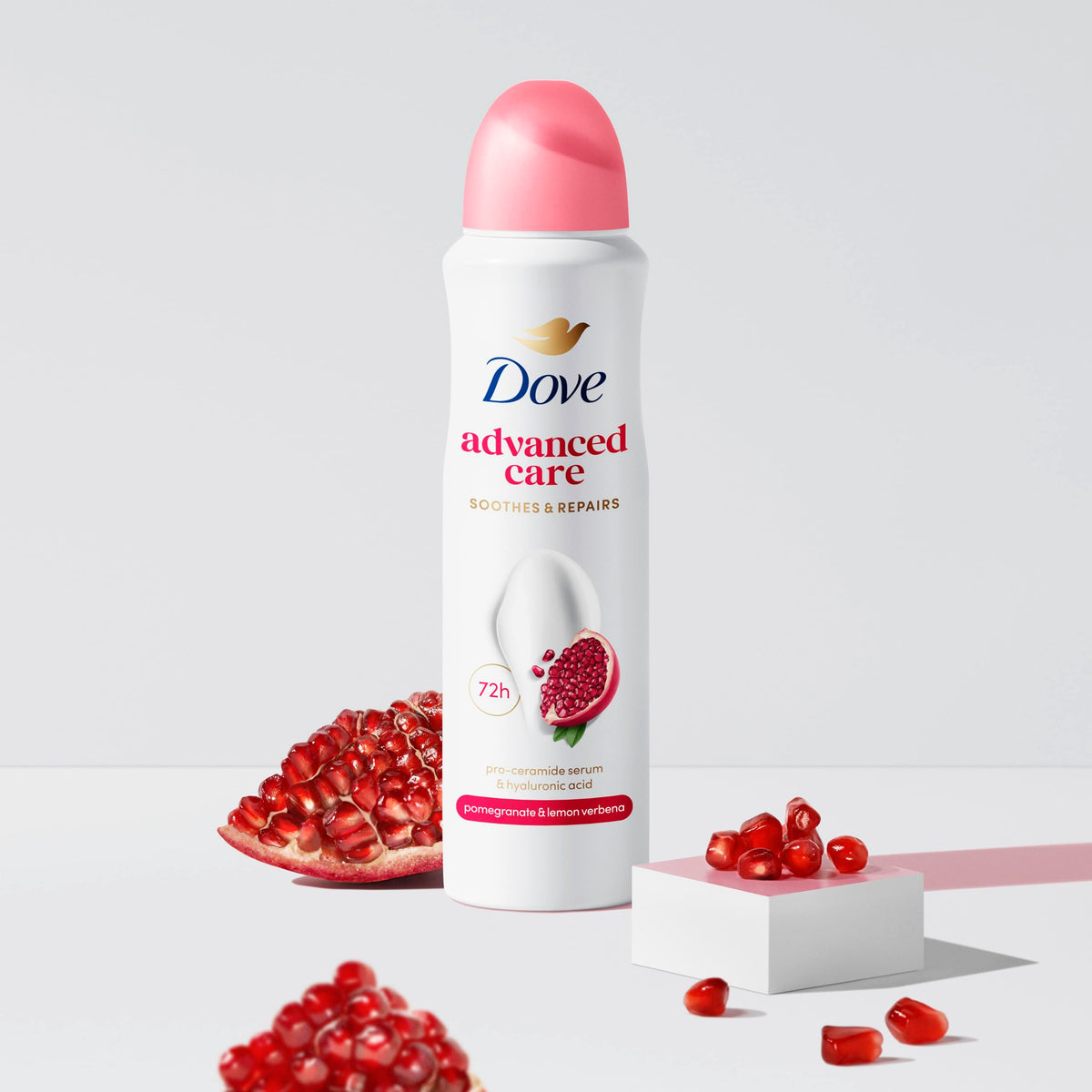 Dove Advanced Care Original Anti-perspirant Deodorant Spray with Triple Moisturising technology aerosol for 72 hours of protection 100 ml