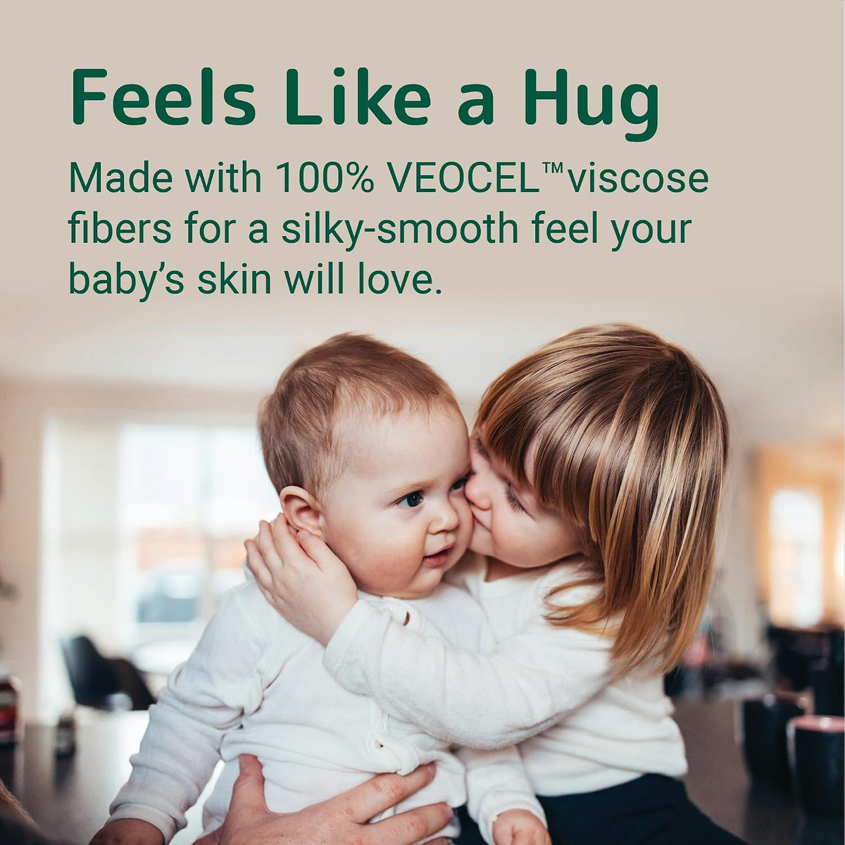 Bambo Nature Aqua Wet Wipes, 1 Pack (52 Wipes), 99% Water, Sensitive Skin Safe, Extra Soft Baby Wipes with 100% Veocel Viscose, Irritation Free for Delicate Skin, Fragrance Free, Ideal for Daily Use